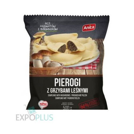 C300 ANITA PIEROGI Z GRZYBAMI LESNYMI (12X500G)