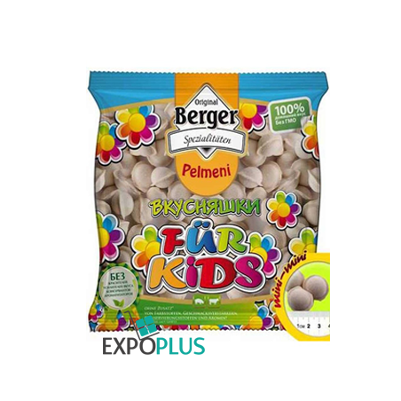 C450 BERGER DUMPLINGS KIDS BEEF/PORK (25X400G)