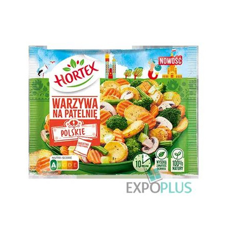 C523 HORTEX WARZYWA NA PATELNE POLSKIE 14X450G