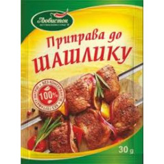 K438 LUBYSTOK SEASONING FOR SHASHLIK (25X30G)SKEWERS
