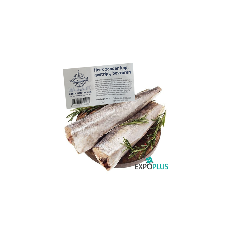 C400 NORTH FISH HAKE HEAD OFF ( 7X800G )