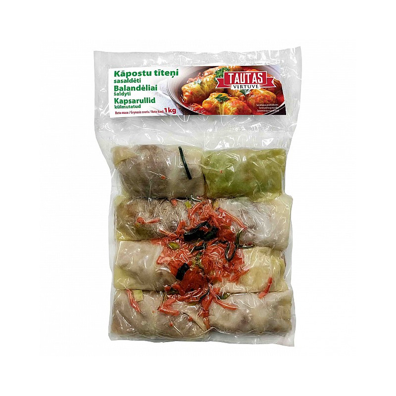 C374 STUFFED CABBAGE "TAUTAS VIRTUVE" (6X1KG) GOLUBCI