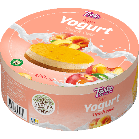 C270 TARTA YOGURT PEACH CAKE (2X400G)