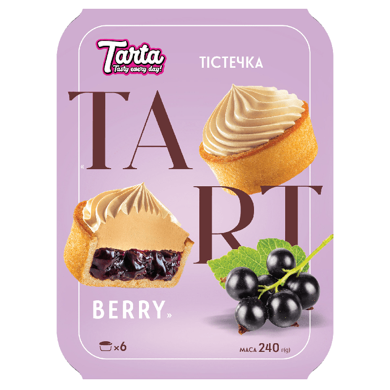 C272 TARTA CAKES BERRY (6X240G)