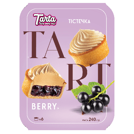 C272 TARTA CAKES BERRY (6X240G)