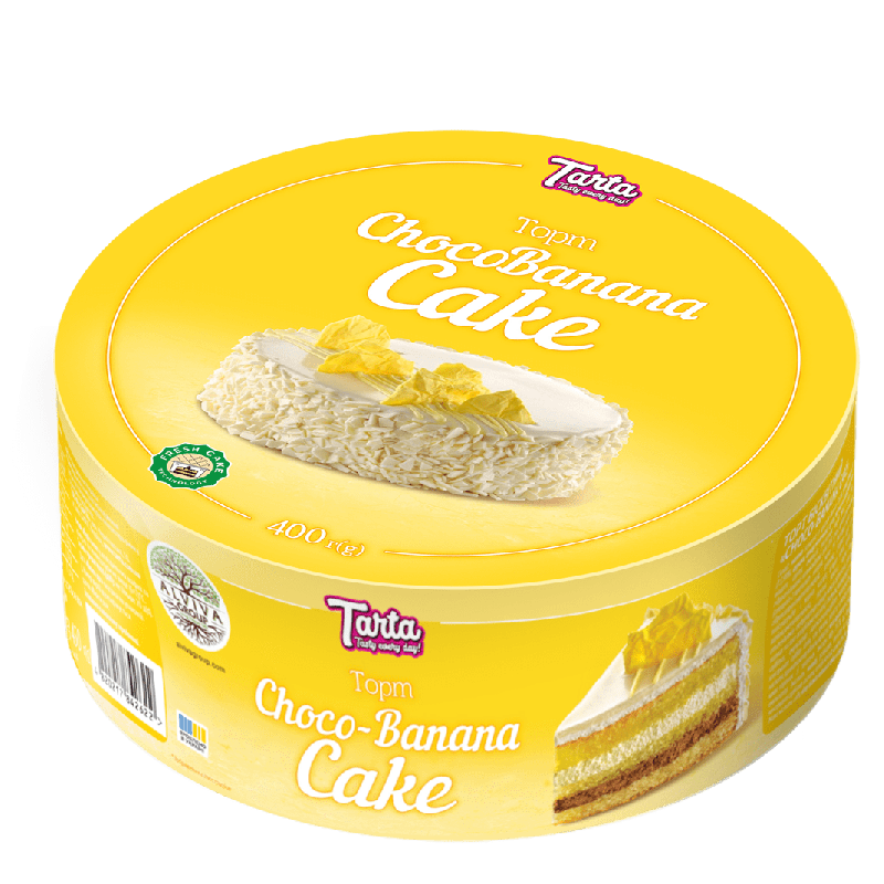 C276 TARTA CHOCOBANANA CAKE (2X400G)