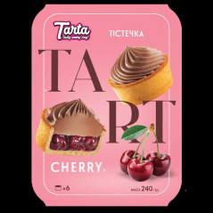 C273 TARTA  CAKES CHERRY (6X240G)