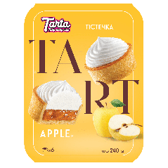 C274 TARTA APPLE CAKES (6X240G)