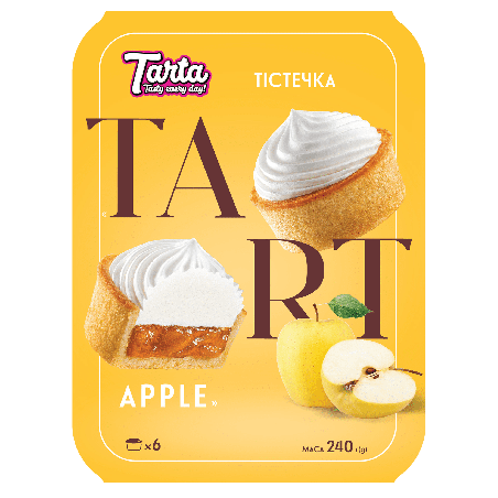C274 TARTA APPLE CAKES (6X240G)