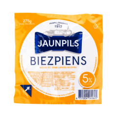 P034 JAUNPILS CURD 5% (12X275G)