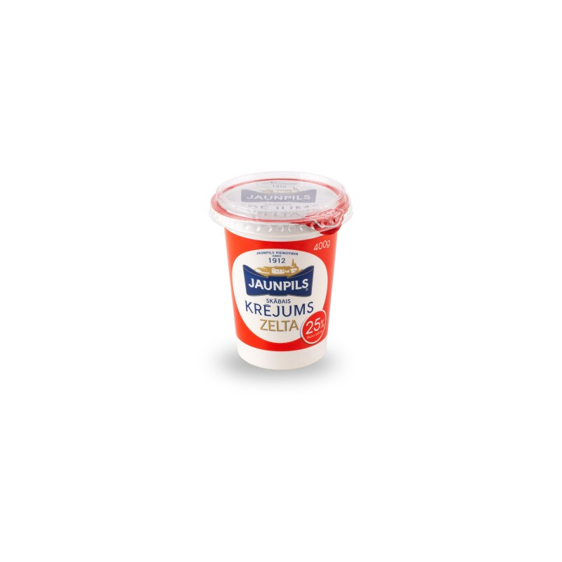 P032 JAUNPILS SOUR CREAM 25% (12X350G)