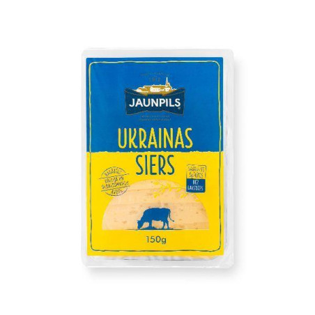 P030 JAUNPILS CHEESE ,,UKRAINAS'' (12X150G)
