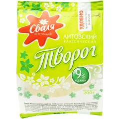 P116 CURD ,,SVALIA'' 9% FAT (8X450G)