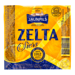 P031 JAUNPILS CHEESE ,,JAUNPILS ZELTA''  (18X180G)