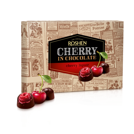 K807 ROSHEN SWEELT WITH CHERRY LIQUOR (10X155G)