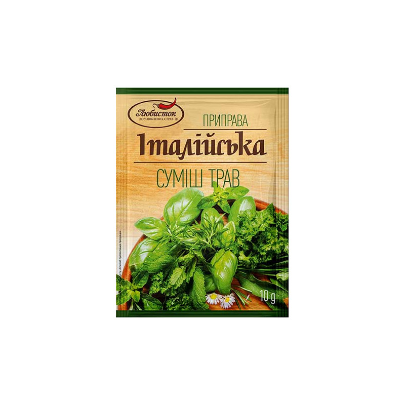 K785 LUBYSTOK ITALIAN MIX OF HERBS(25X10G)