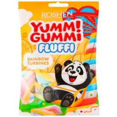 K858 ROSHEN MARSHMALLOW YUMMI GUMMI RAINBOW TURBINES(11X65G)