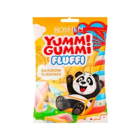 K858 ROSHEN MARSHMALLOW YUMMI GUMMI RAINBOW TURBINES(11X65G)