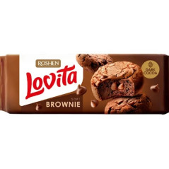 K859 ROSHEN LOVITA BROWNIE BISCUIT WITH COCOA (21X152G)