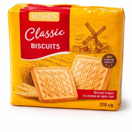 K863 ROSHEN CLASSIC BISCUIT BAKED MILK (12X370G)