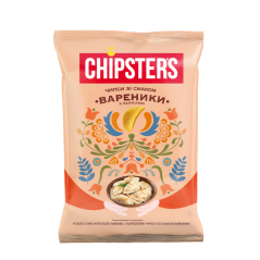 K098 CHIPSTERS POTATO CHIPS DUMPLINGS CABBAGE TASTE(16X100G)