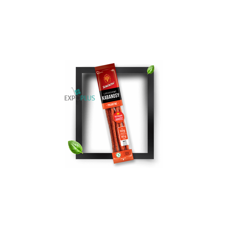 A087 SOKOLOW LUX KABANOS SPICY (20X450G)