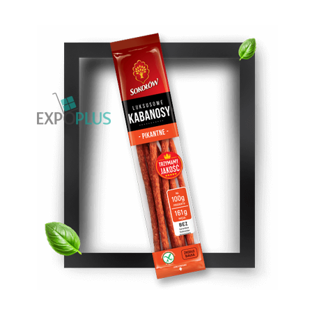 A087 SOKOLOW LUX KABANOS SPICY (20X450G)