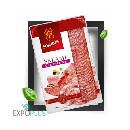 A094 SOKOLOW SALAMI CZOSNOKOWY (12X100G)