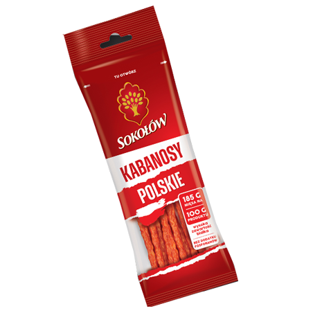 A127 SOKOLOW KABANOSY POLSKIE (20X120G)