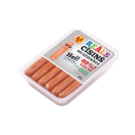 A191 RGK BOILED SAUSAGE REAL (485 G)
