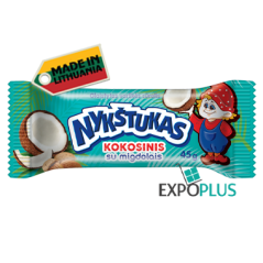 C062 NYKSTUKAS COCONUT ALMOND (144X45G)