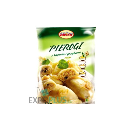 C303 ANITA PIEROGI Z KAPUSTA I GRZYBAMI 12X1KG
