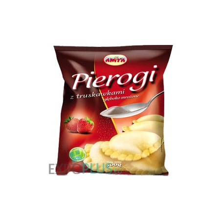 C318 ANITA PIEROGI Z TRUSKAWKAMI 12X500G