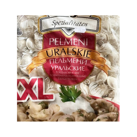 C361 BERGER DUMPLINGS WITH MEAT URALSKIE (8X2KG)