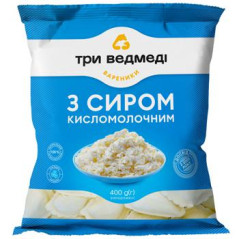 C880 THREE BEARS VARENYKY WITH SWEET CURD (10X400G)