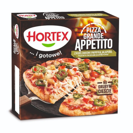 C573 HORTEX GRANDE APETTITO PIZZA CHICKEN JALAPENO 5X385G