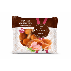 C611 CANNELLE BAKERY MINI PIES WITH SMOKED MEAT( 12X200G)
