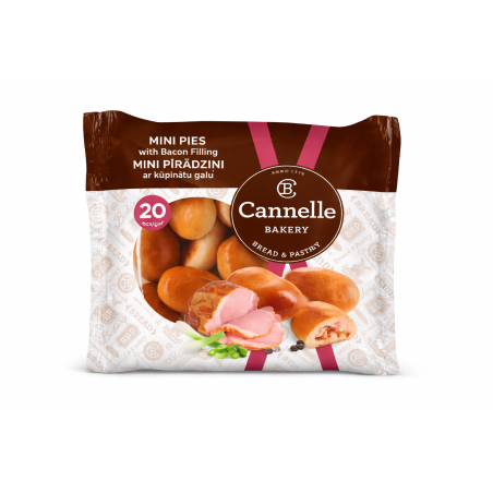 C611 CANNELLE BAKERY MINI PIES WITH SMOKED MEAT( 12X200G)