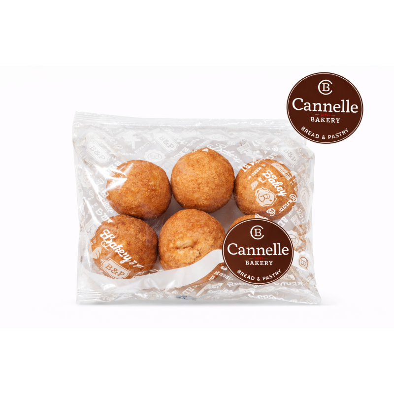 C617 CANNELLE BAKERY CURD BALLS WITH CHOCOLATE FIL.(12X210G)