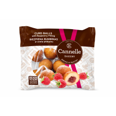 C613 CANNELLE BAKERY CURD BALLS WITH RASBERRY FILLING (12X21