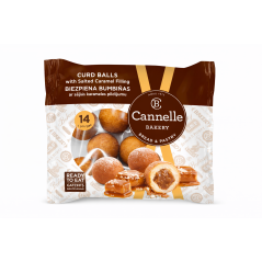 C615 CANNELLE BAKERY CURD BALLS WITH SALTY CARAMEL (12X210G)