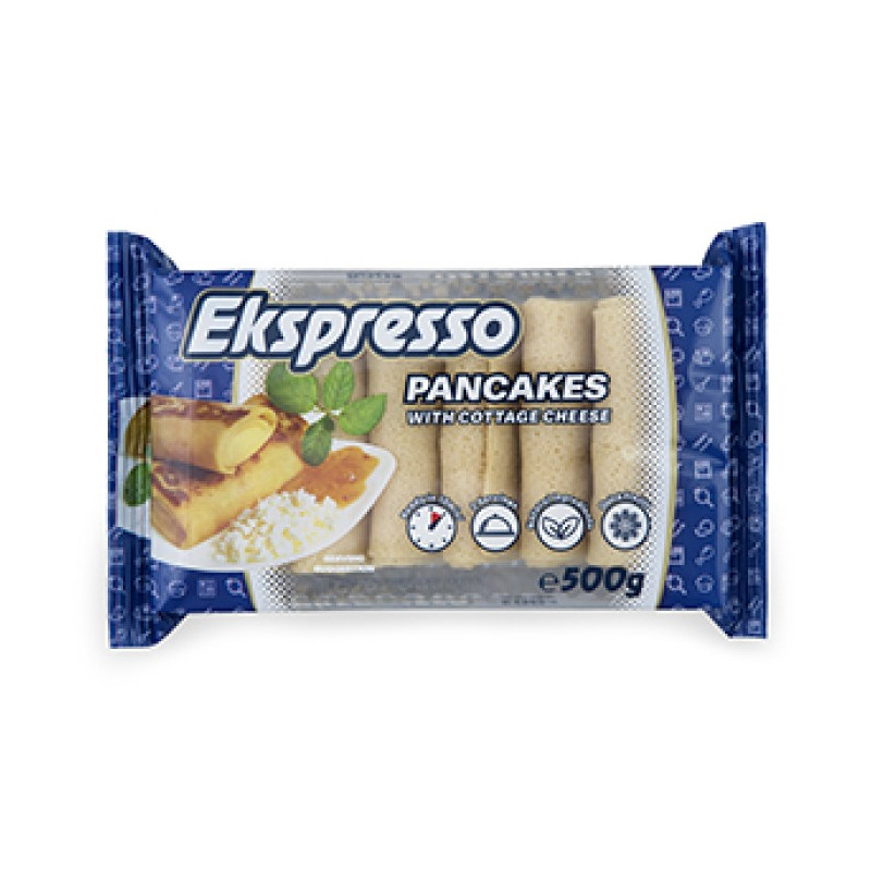 C764 EKSPRESSO PANCAKES  WITH CURD (14X500G)