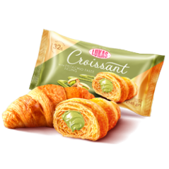 K719 LUKAS CROISSANT PISTACHIO (24X45G)