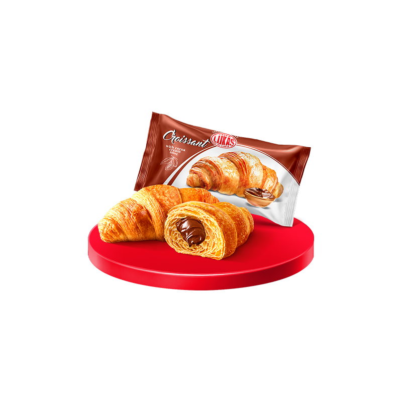 K721 LUKAS CROISSANT COCOA CREAM (24X45G)