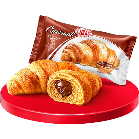 K721 LUKAS CROISSANT COCOA CREAM (24X45G)