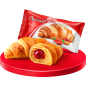 K722 LUKAS CROISSANT STRAWBERRY (24X45G)