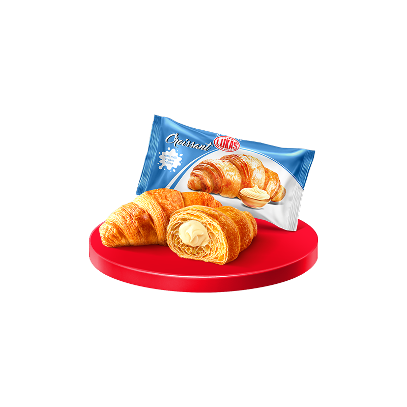 K720 LUKAS CROISSANT MILK CREAM FLAVOR (24X45G)