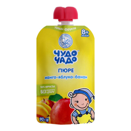 K774 CHUDO-CHADO MANGO, APPLE, BANANA (16X90G)