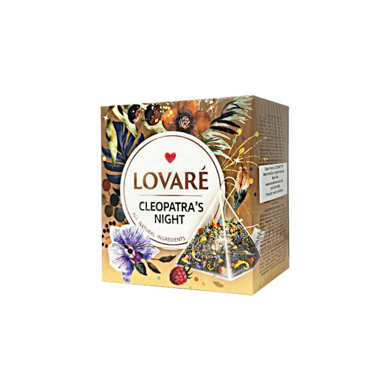 K694 LOVARE TEA CLEOPAREAS NIGHT 15*2GR ( 12X30G)