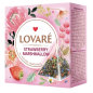 K695 LOVARE TEA STRAWBERRY MARSHMALLOW 15*2G (12X30GR)